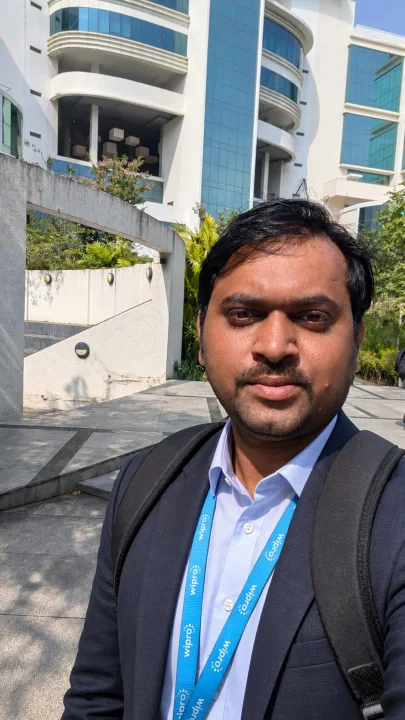 Corporate Campus Selfie with Wipro